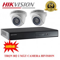 Bộ 2 Camera HikVison  1.0 MP